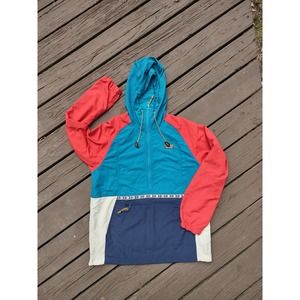 Men's L.L.Bean Mountain Classic Anorak Jacket Poncho Pullover Medium